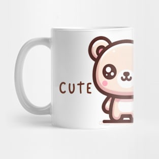 Cute Bear Illustration Mug